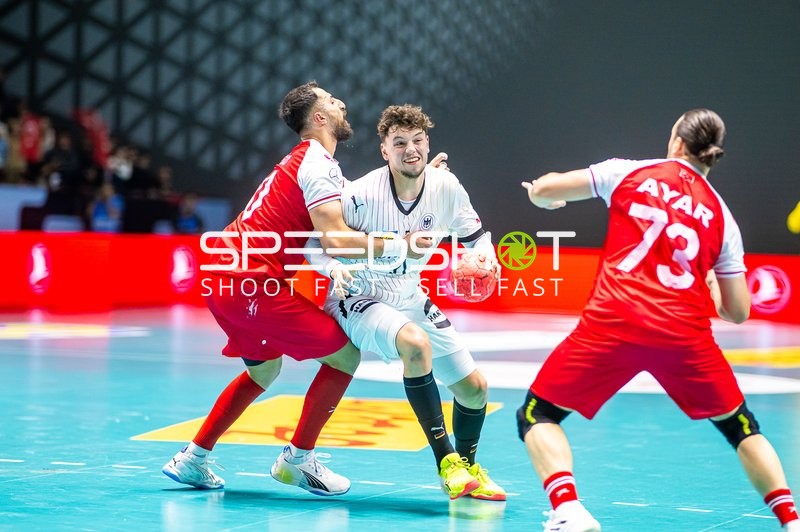 Handball I Herren I EHF Qualifiers EURO 2026 I 3. Spieltag I Türkei - Deutschland I 10.11.2024