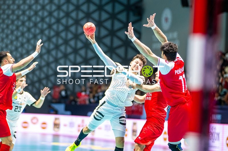 Handball I Herren I EHF Qualifiers EURO 2026 I 3. Spieltag I Türkei - Deutschland I 10.11.2024