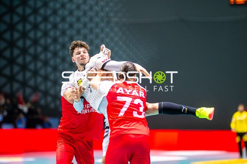 Handball I Herren I EHF Qualifiers EURO 2026 I 3. Spieltag I Türkei - Deutschland I 10.11.2024
