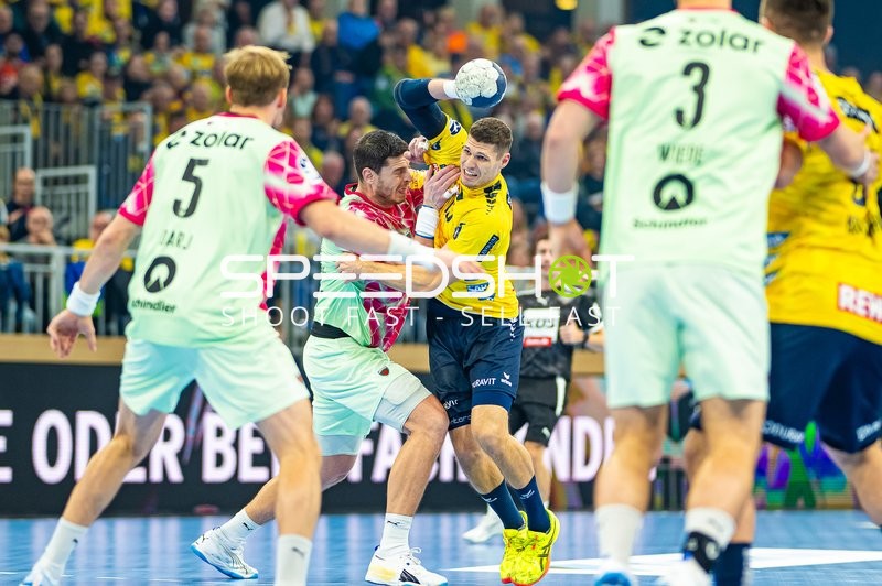 Handball I Herren I Saison 2024-2025 I DHB-Pokal I Achtelfinale I Rhein-Neckar Löwen - Füchse Berlin I 14.11.2024