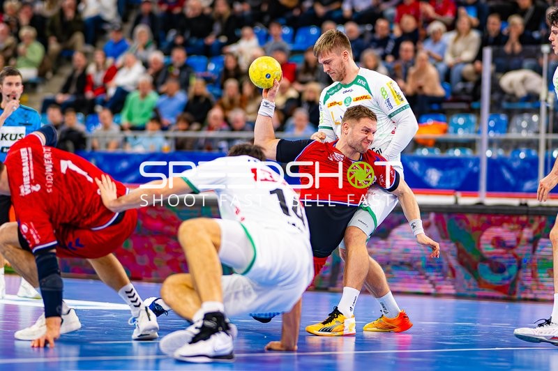 Handball I Herren I Saison 2024-2025 I Daikin Handballbundesliga I 11. Spieltag I SG BBM Bietigheim - DHfK Leipzig I 21.11.2024