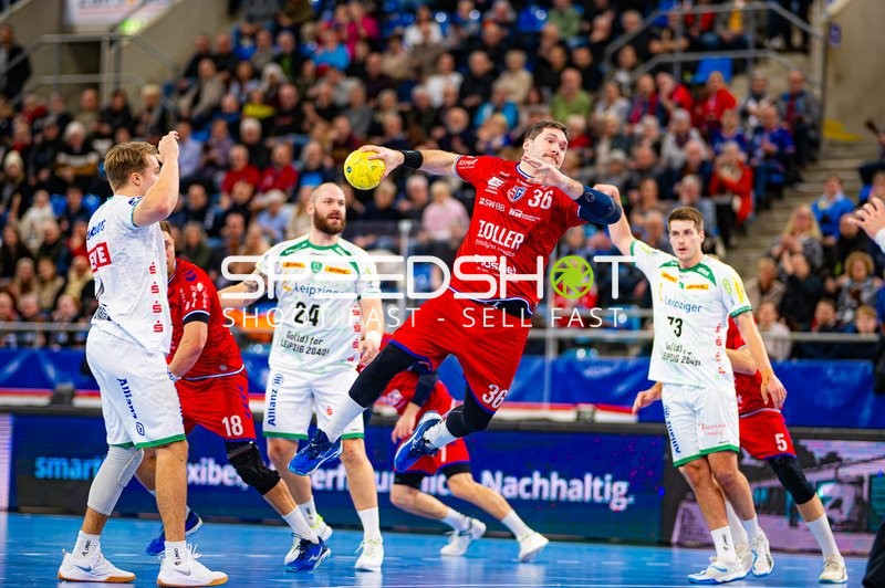 Handball I Herren I Saison 2024-2025 I Daikin Handballbundesliga I 11. Spieltag I SG BBM Bietigheim - DHfK Leipzig I 21.11.2024