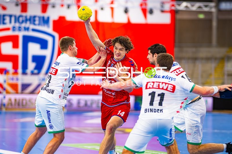 Handball I Herren I Saison 2024-2025 I Daikin Handballbundesliga I 11. Spieltag I SG BBM Bietigheim - DHfK Leipzig I 21.11.2024