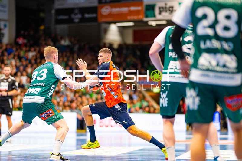 Handball I Herren I Saison 2024-2025 I Daikin Handballbundesliga I 11. Spieltag I Frisch AUF! Göppingen - Rhein-Neckar Löwen I 23.11.2024