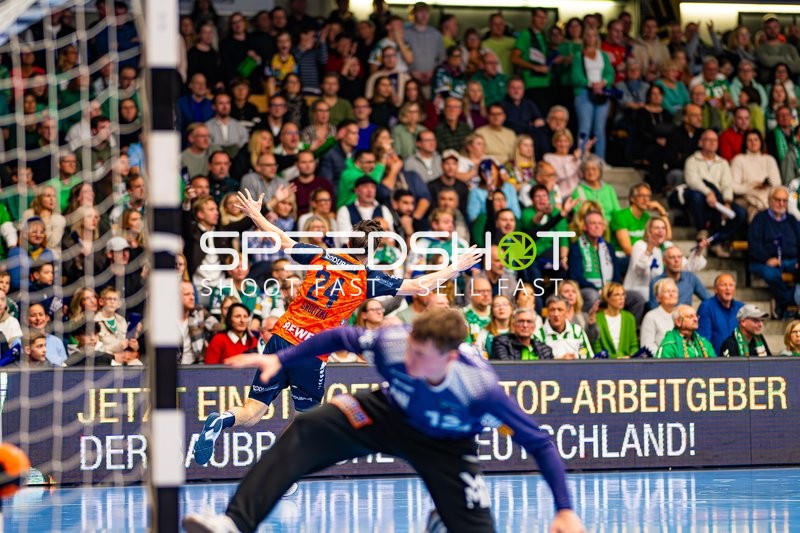 Handball I Herren I Saison 2024-2025 I Daikin Handballbundesliga I 11. Spieltag I Frisch AUF! Göppingen - Rhein-Neckar Löwen I 23.11.2024