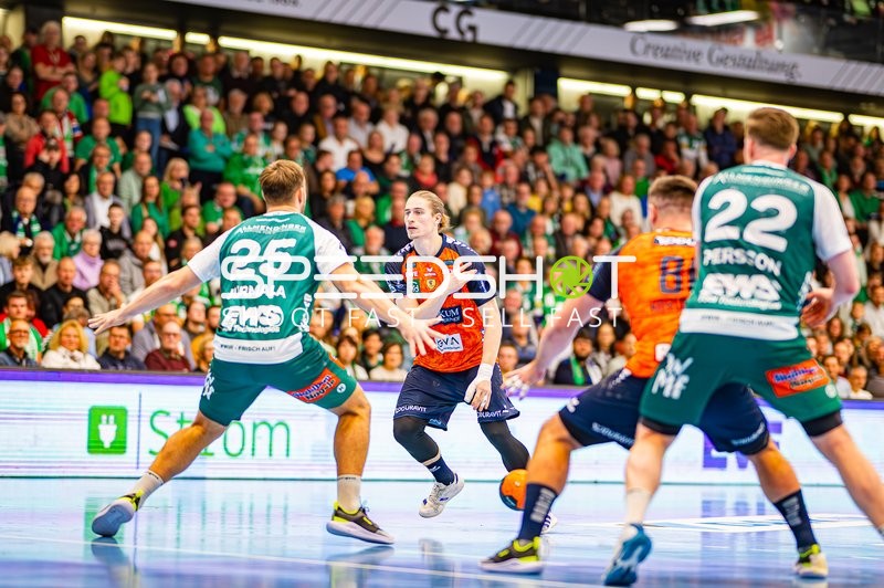 Handball I Herren I Saison 2024-2025 I Daikin Handballbundesliga I 11. Spieltag I Frisch AUF! Göppingen - Rhein-Neckar Löwen I 23.11.2024