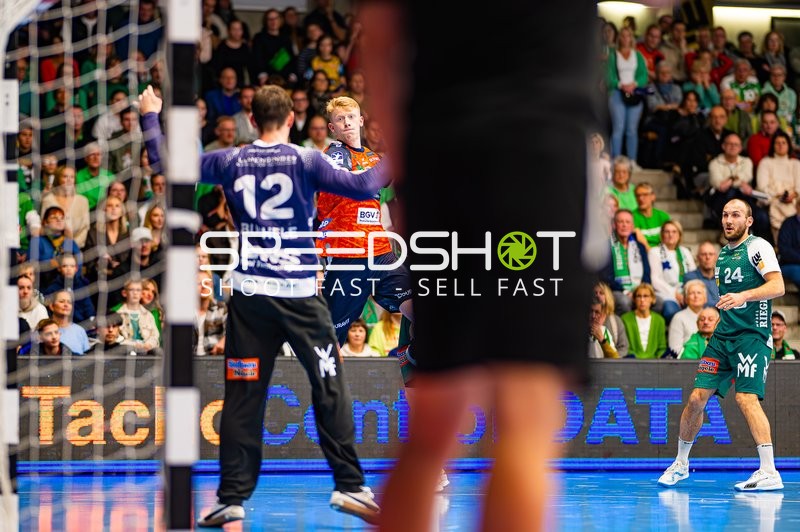 Handball I Herren I Saison 2024-2025 I Daikin Handballbundesliga I 11. Spieltag I Frisch AUF! Göppingen - Rhein-Neckar Löwen I 23.11.2024