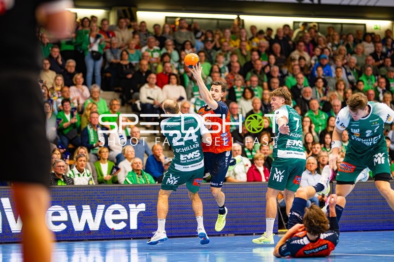 Handball I Herren I Saison 2024-2025 I Daikin Handballbundesliga I 11. Spieltag I Frisch AUF! Göppingen - Rhein-Neckar Löwen I 23.11.2024