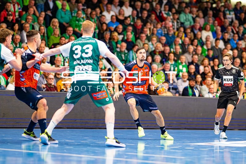 Handball I Herren I Saison 2024-2025 I Daikin Handballbundesliga I 11. Spieltag I Frisch AUF! Göppingen - Rhein-Neckar Löwen I 23.11.2024