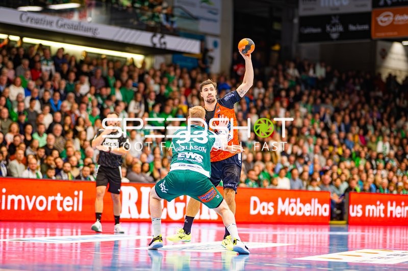 Handball I Herren I Saison 2024-2025 I Daikin Handballbundesliga I 11. Spieltag I Frisch AUF! Göppingen - Rhein-Neckar Löwen I 23.11.2024