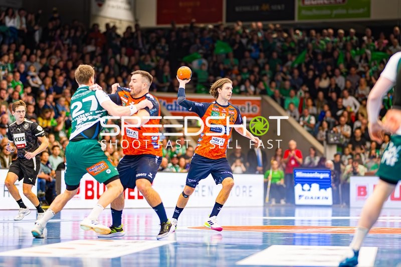 Handball I Herren I Saison 2024-2025 I Daikin Handballbundesliga I 11. Spieltag I Frisch AUF! Göppingen - Rhein-Neckar Löwen I 23.11.2024