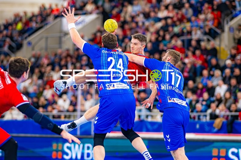 Handball I Herren I Saison 2024-2025 I Daikin Handballbundesliga I 13. Spieltag I SG BBM Bietigheim - TVB Stuttgart I 09.12.2024