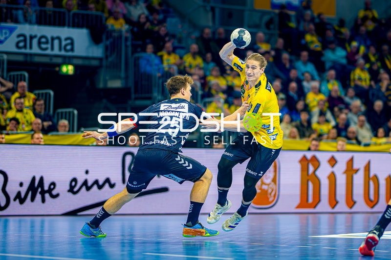 Handball I Herren I Saison 2024-2025 I Daikin Handballbundesliga I 14. Spieltag I Rhein-Neckar Löwen - SG Flensburg-Handewitt I 12.12.2024