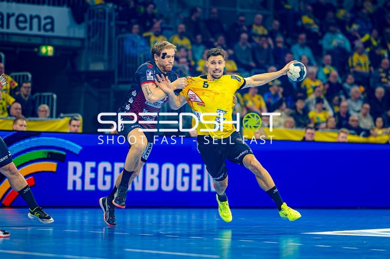 Handball I Herren I Saison 2024-2025 I Daikin Handballbundesliga I 14. Spieltag I Rhein-Neckar Löwen - SG Flensburg-Handewitt I 12.12.2024