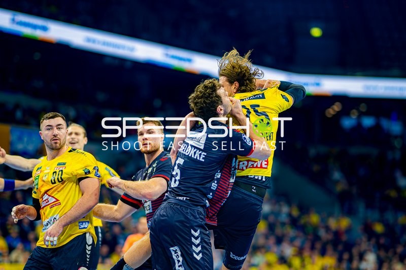 Handball I Herren I Saison 2024-2025 I Daikin Handballbundesliga I 14. Spieltag I Rhein-Neckar Löwen - SG Flensburg-Handewitt I 12.12.2024