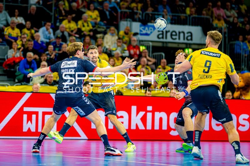 Handball I Herren I Saison 2024-2025 I Daikin Handballbundesliga I 14. Spieltag I Rhein-Neckar Löwen - SG Flensburg-Handewitt I 12.12.2024