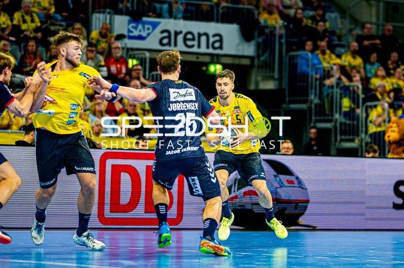 Handball I Herren I Saison 2024-2025 I Daikin Handballbundesliga I 14. Spieltag I Rhein-Neckar Löwen - SG Flensburg-Handewitt I 12.12.2024