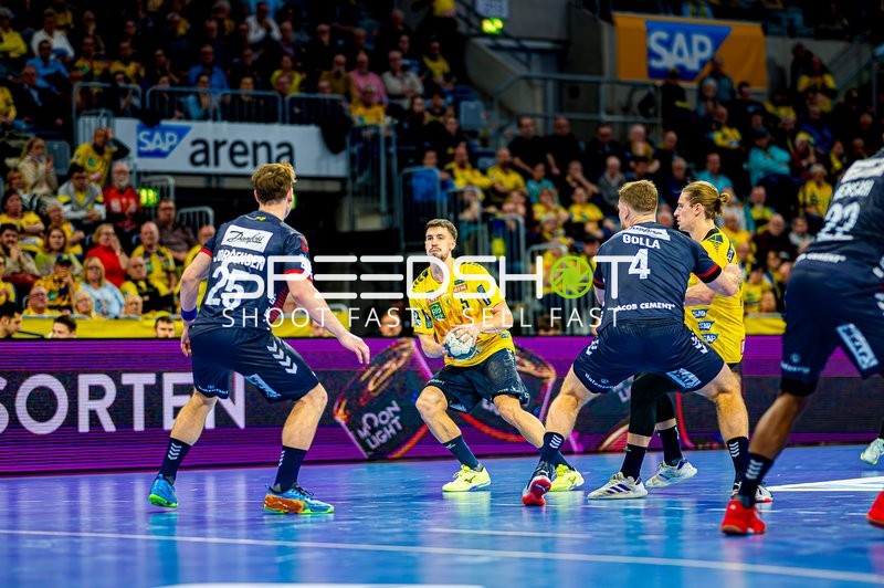 Handball I Herren I Saison 2024-2025 I Daikin Handballbundesliga I 14. Spieltag I Rhein-Neckar Löwen - SG Flensburg-Handewitt I 12.12.2024