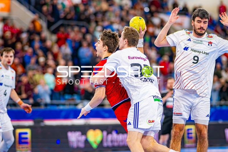 Handball I Herren I Saison 2024-2025 I Daikin Handballbundesliga I 15. Spieltag I SG BBM Bietigheim - Handball Sportverein Hamburg I 14.12.2024