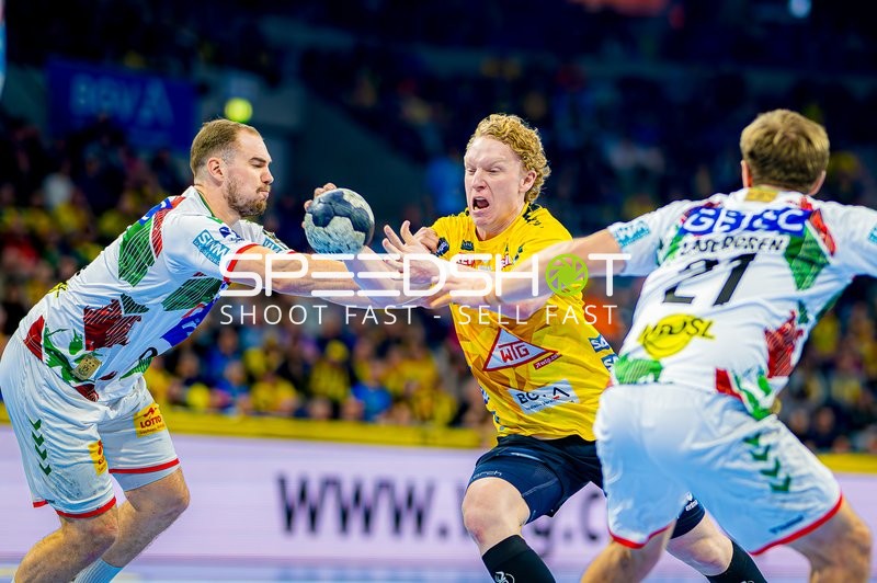Handball I Herren I Saison 2024-2025 I Daikin Handballbundesliga I 15. Spieltag I Rhein-Neckar Löwen - SC Magdeburg I 15.12.2024