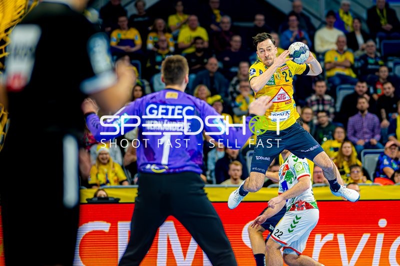 Handball I Herren I Saison 2024-2025 I Daikin Handballbundesliga I 15. Spieltag I Rhein-Neckar Löwen - SC Magdeburg I 15.12.2024