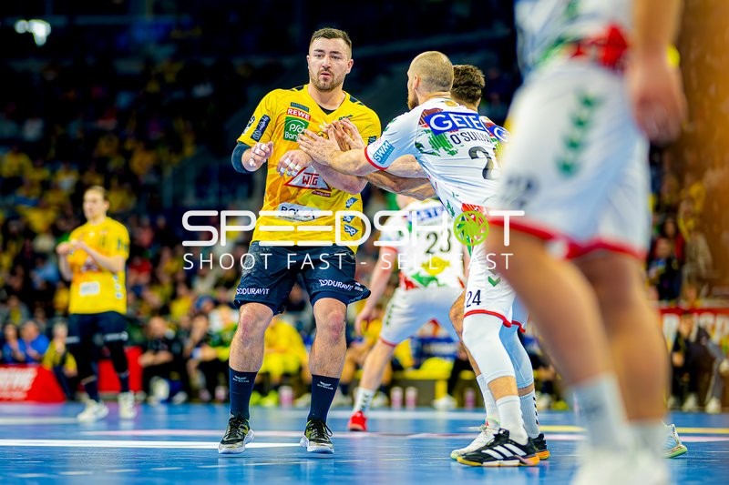 Handball I Herren I Saison 2024-2025 I Daikin Handballbundesliga I 15. Spieltag I Rhein-Neckar Löwen - SC Magdeburg I 15.12.2024