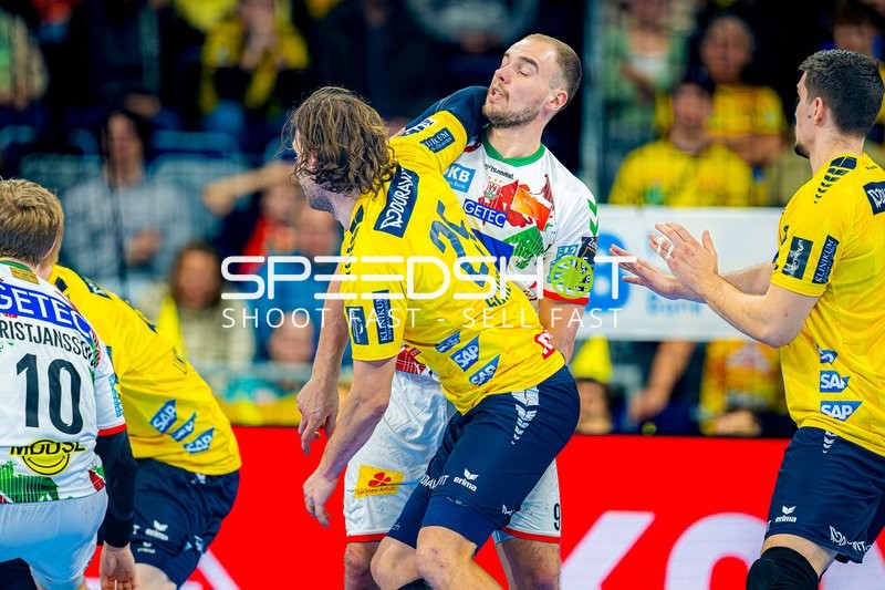 Handball I Herren I Saison 2024-2025 I Daikin Handballbundesliga I 15. Spieltag I Rhein-Neckar Löwen - SC Magdeburg I 15.12.2024