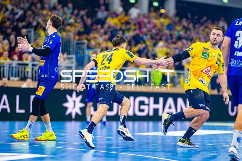 Handball I Herren I Saison 2024-2025 I DHB-Pokal I Viertelfinale I Rhein-Neckar Löwen - ThSV Eisenach I 19.12.2024