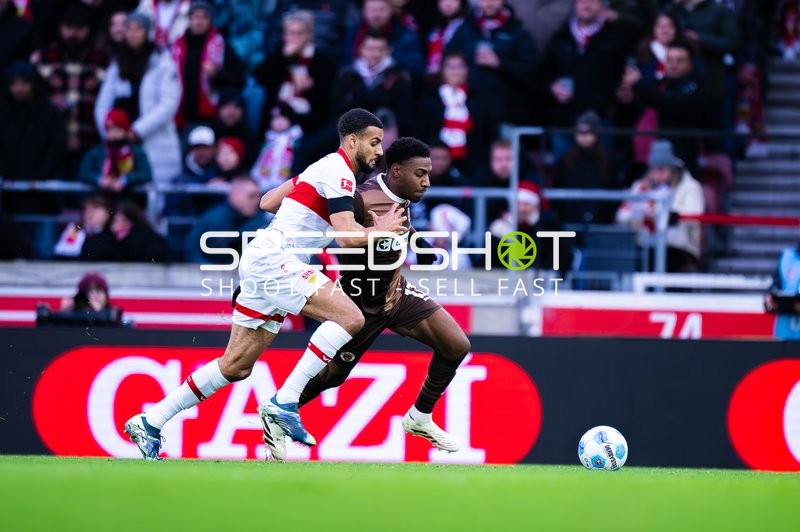 Fußball I Herren I Saison 2024-2025 I 1. Bundesliga I 15. Spieltag I VfB Stuttgart - FC St. Pauli I 21.12.2024