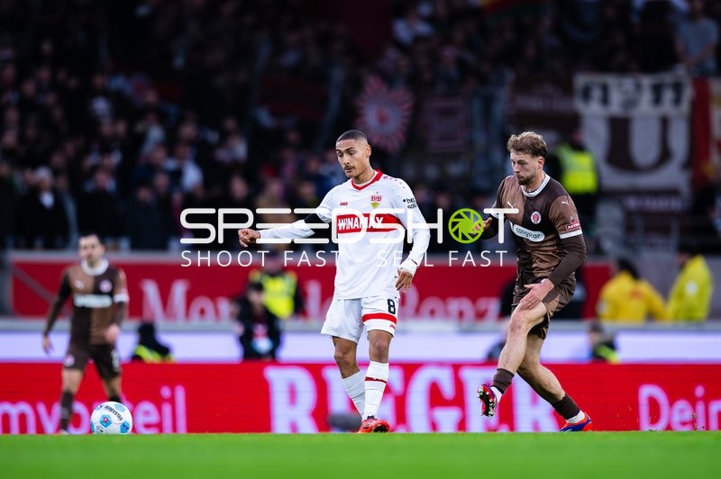 Fußball I Herren I Saison 2024-2025 I 1. Bundesliga I 15. Spieltag I VfB Stuttgart - FC St. Pauli I 21.12.2024