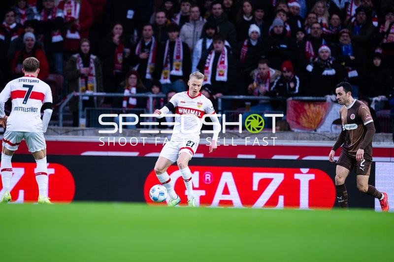 Fußball I Herren I Saison 2024-2025 I 1. Bundesliga I 15. Spieltag I VfB Stuttgart - FC St. Pauli I 21.12.2024