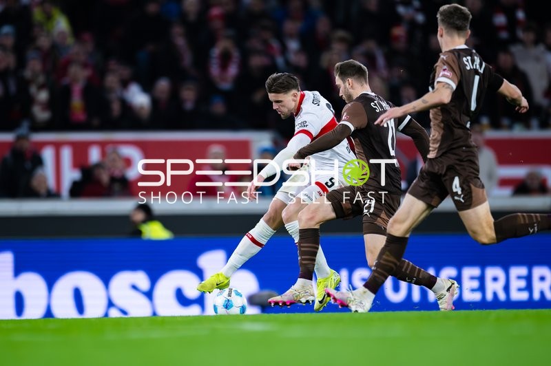 Fußball I Herren I Saison 2024-2025 I 1. Bundesliga I 15. Spieltag I VfB Stuttgart - FC St. Pauli I 21.12.2024