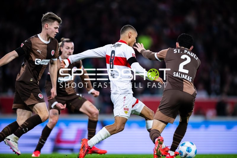 Fußball I Herren I Saison 2024-2025 I 1. Bundesliga I 15. Spieltag I VfB Stuttgart - FC St. Pauli I 21.12.2024