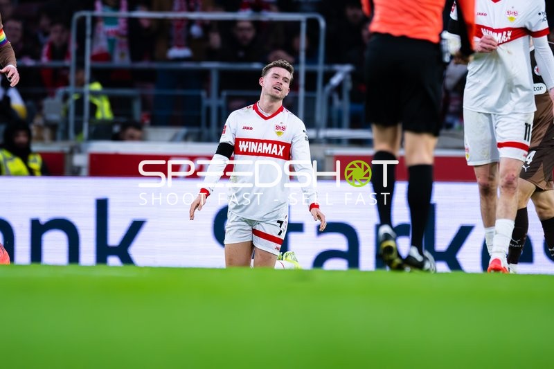 Fußball I Herren I Saison 2024-2025 I 1. Bundesliga I 15. Spieltag I VfB Stuttgart - FC St. Pauli I 21.12.2024