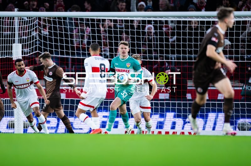 Fußball I Herren I Saison 2024-2025 I 1. Bundesliga I 15. Spieltag I VfB Stuttgart - FC St. Pauli I 21.12.2024