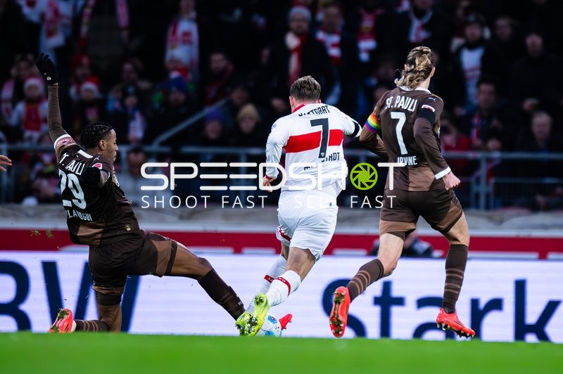 Fußball I Herren I Saison 2024-2025 I 1. Bundesliga I 15. Spieltag I VfB Stuttgart - FC St. Pauli I 21.12.2024