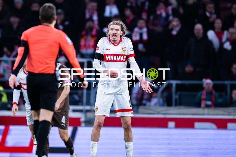 Fußball I Herren I Saison 2024-2025 I 1. Bundesliga I 15. Spieltag I VfB Stuttgart - FC St. Pauli I 21.12.2024