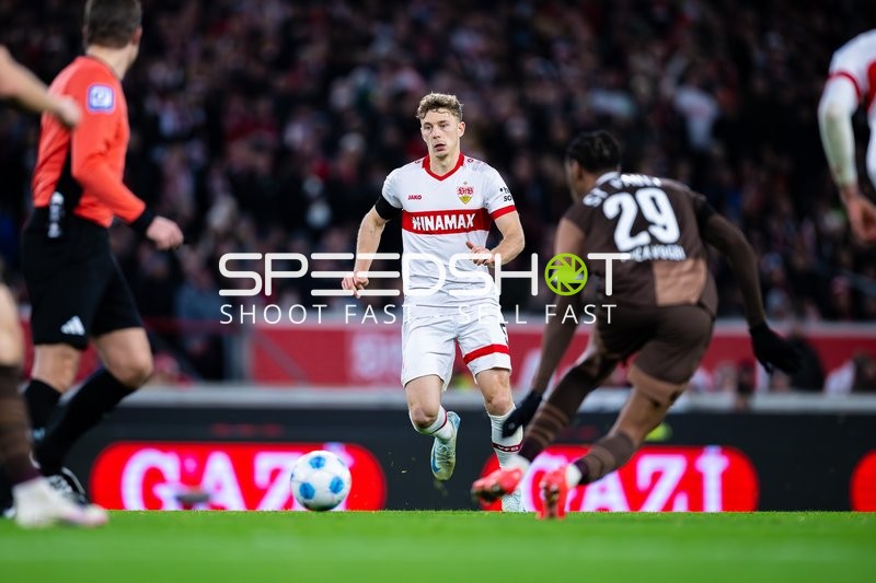 Fußball I Herren I Saison 2024-2025 I 1. Bundesliga I 15. Spieltag I VfB Stuttgart - FC St. Pauli I 21.12.2024
