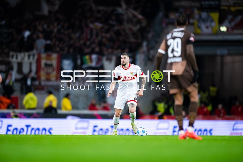 Fußball I Herren I Saison 2024-2025 I 1. Bundesliga I 15. Spieltag I VfB Stuttgart - FC St. Pauli I 21.12.2024
