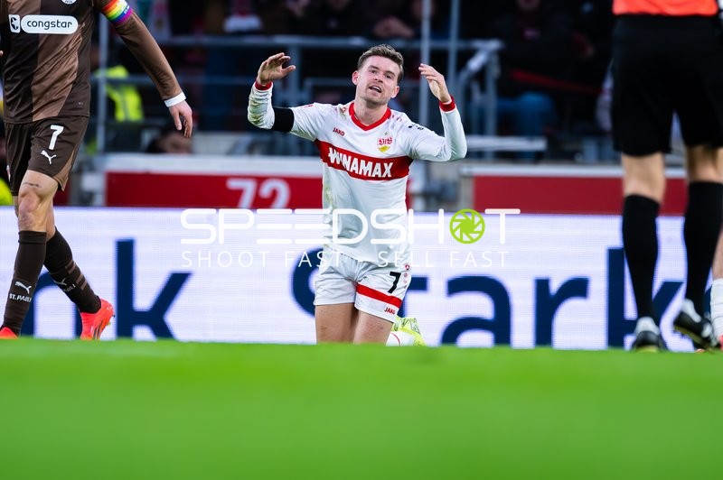 Fußball I Herren I Saison 2024-2025 I 1. Bundesliga I 15. Spieltag I VfB Stuttgart - FC St. Pauli I 21.12.2024