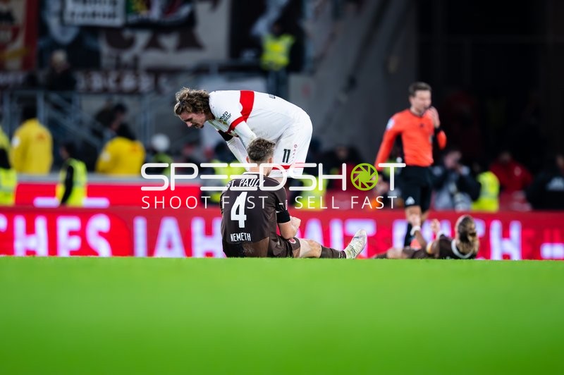 Fußball I Herren I Saison 2024-2025 I 1. Bundesliga I 15. Spieltag I VfB Stuttgart - FC St. Pauli I 21.12.2024