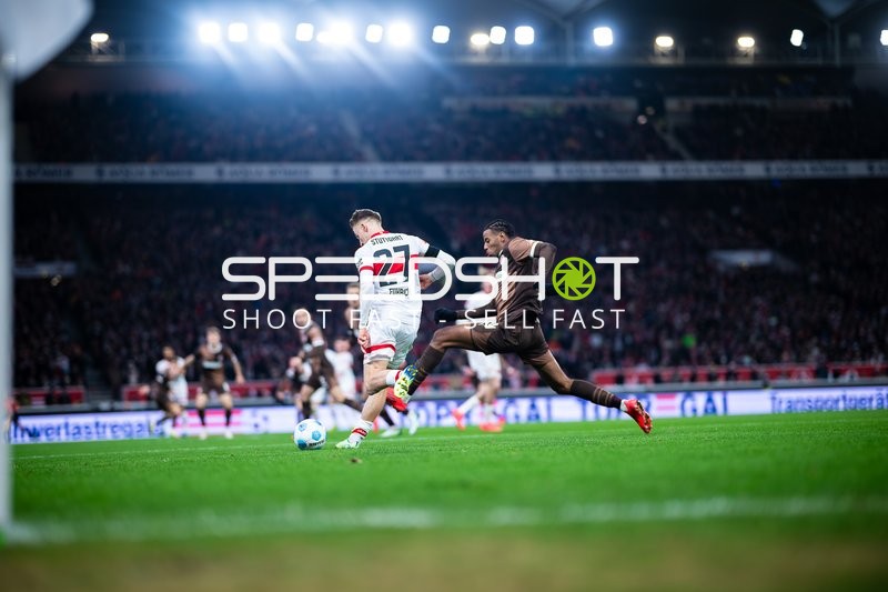 Fußball I Herren I Saison 2024-2025 I 1. Bundesliga I 15. Spieltag I VfB Stuttgart - FC St. Pauli I 21.12.2024