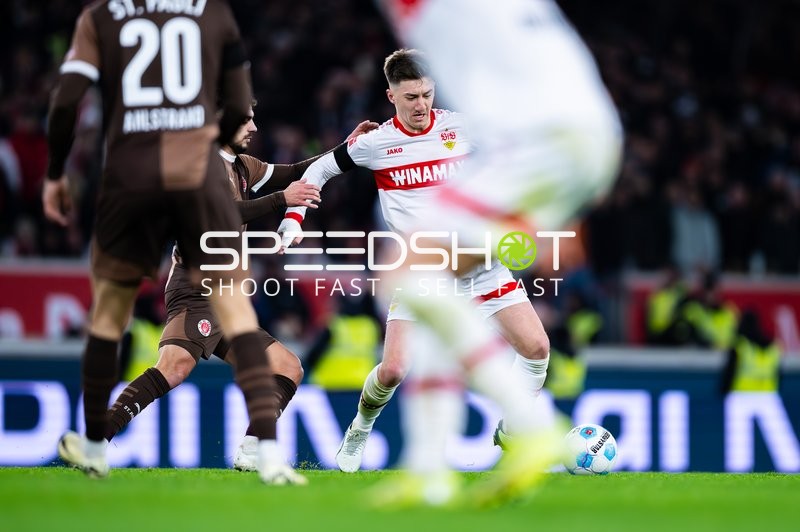 Fußball I Herren I Saison 2024-2025 I 1. Bundesliga I 15. Spieltag I VfB Stuttgart - FC St. Pauli I 21.12.2024