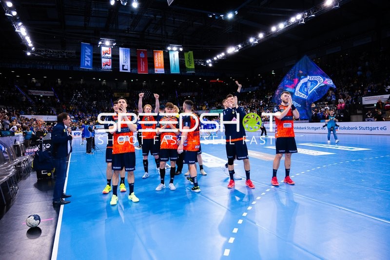 Handball I Herren I Saison 2024-2025 I Daikin Handballbundesliga I 16. Spieltag I TVB Stuttgart - Rhein-Neckar Löwen I 23.12.2024