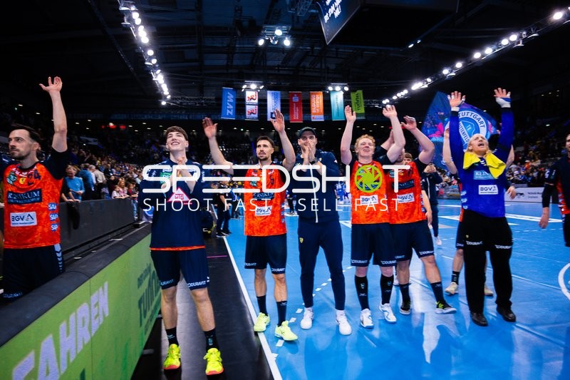 Handball I Herren I Saison 2024-2025 I Daikin Handballbundesliga I 16. Spieltag I TVB Stuttgart - Rhein-Neckar Löwen I 23.12.2024