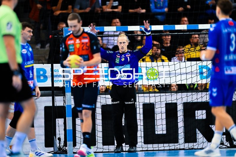 Handball I Herren I Saison 2024-2025 I Daikin Handballbundesliga I 16. Spieltag I TVB Stuttgart - Rhein-Neckar Löwen I 23.12.2024