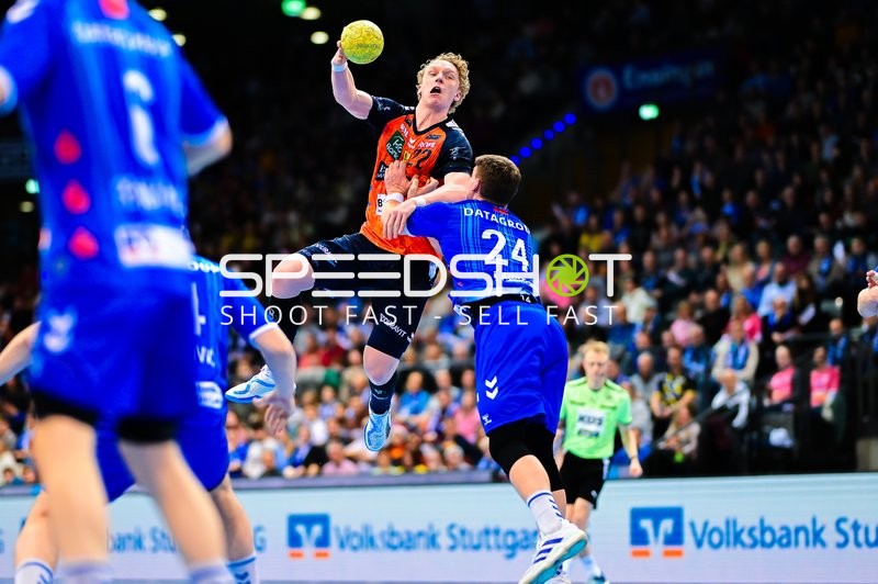 Handball I Herren I Saison 2024-2025 I Daikin Handballbundesliga I 16. Spieltag I TVB Stuttgart - Rhein-Neckar Löwen I 23.12.2024