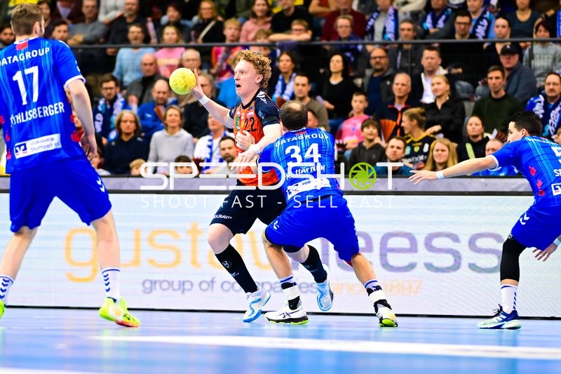 Handball I Herren I Saison 2024-2025 I Daikin Handballbundesliga I 16. Spieltag I TVB Stuttgart - Rhein-Neckar Löwen I 23.12.2024