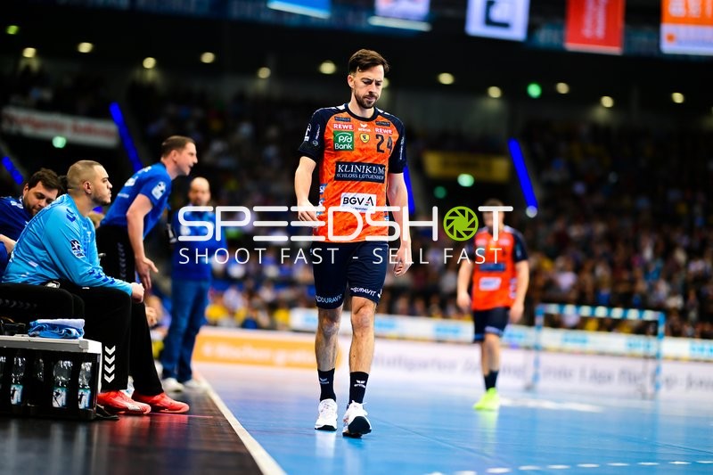 Handball I Herren I Saison 2024-2025 I Daikin Handballbundesliga I 16. Spieltag I TVB Stuttgart - Rhein-Neckar Löwen I 23.12.2024