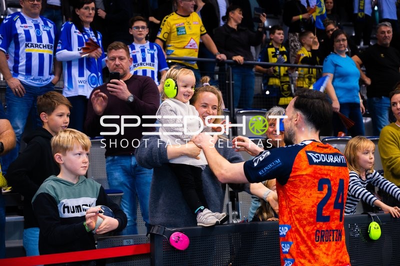 Handball I Herren I Saison 2024-2025 I Daikin Handballbundesliga I 16. Spieltag I TVB Stuttgart - Rhein-Neckar Löwen I 23.12.2024